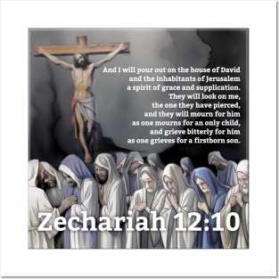 Zechariah 12:10 Posters and Art